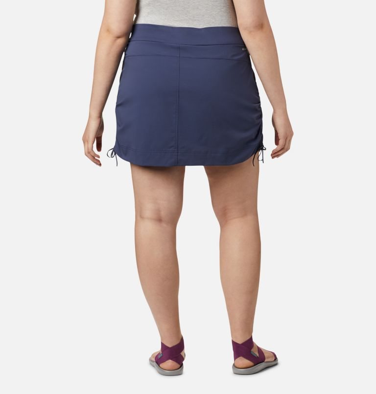 Women's Columbia Anytime Casual Skorts Navy | Plus Size CA-O3A46